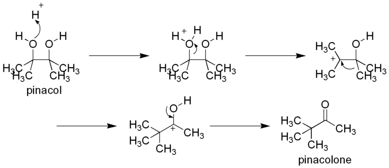 Reaksi Pinakol - Pinakolon