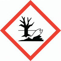 Gambar 8 : Simbol B3 klasifikasi berbahaya bagi lingkungan (dangerous for the environment)